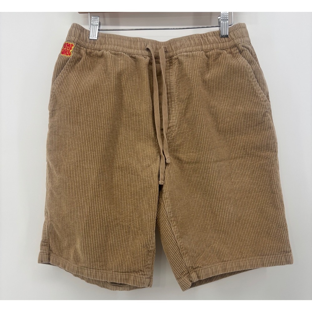 Empyre Relax Khaki Corduroy Shorts Mens Size M Tan Skateboard Surf Grunge Street